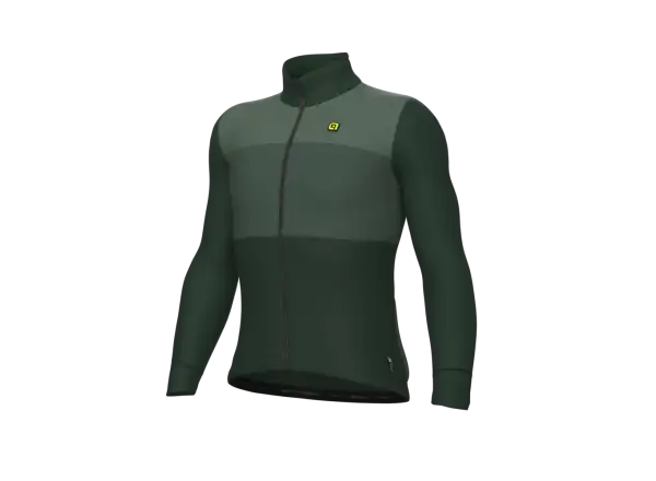 Alé Sfida PR-S Herren Winter-Fahrradjacke in Grün.