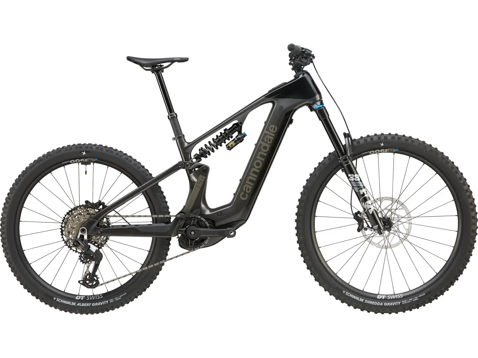Cannondale Moterra Carbon LT 1 vollgefedertes E-Bike Black