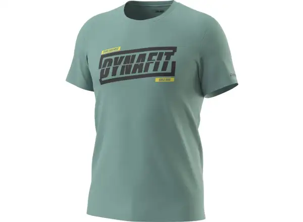 Dynafit Graphic Cotton Herren kurtzarm T-Shirt,  Atlantic/Tabloid