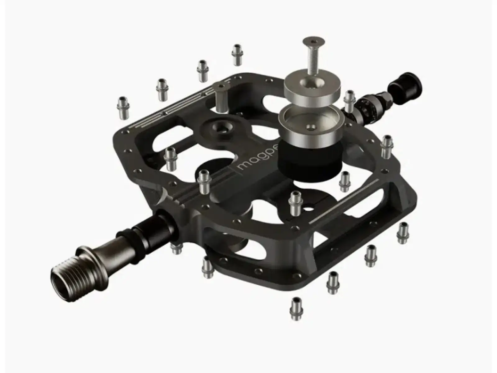 Magped Enduro2 200N magnetische Pedale schwarz
