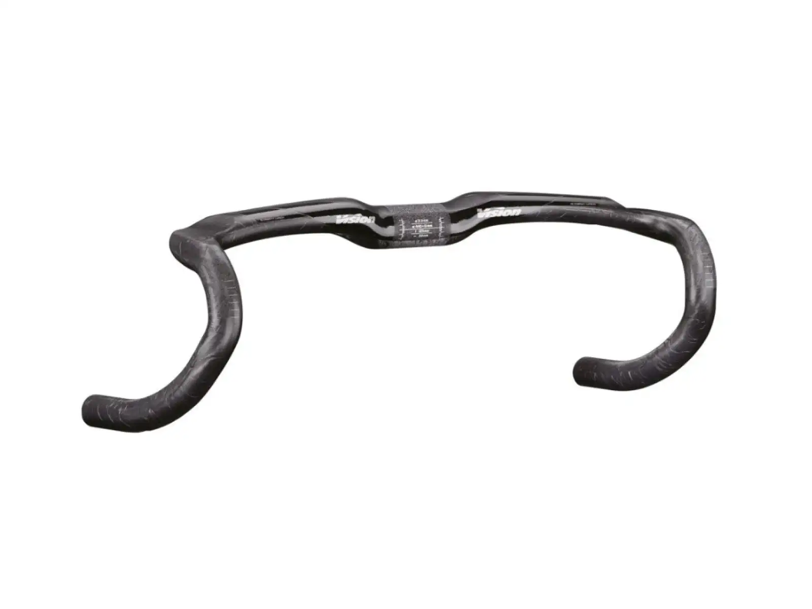 Vision Trimax Carbon 4D Ergo Compact Straßenlenker Schwarz