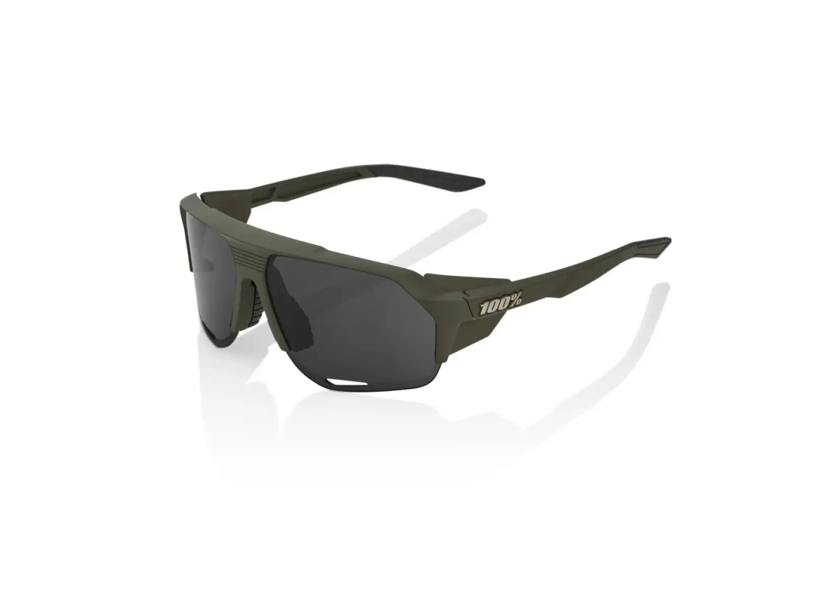 100% Norvik Brille soft Tact Army Green