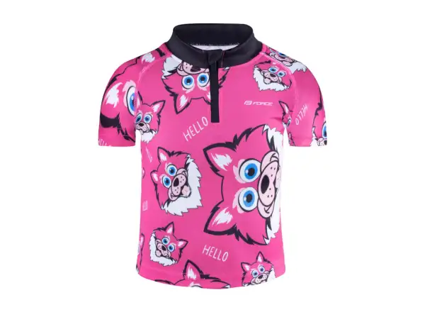 Force Wolfie Kid Kindertrikot in Pink