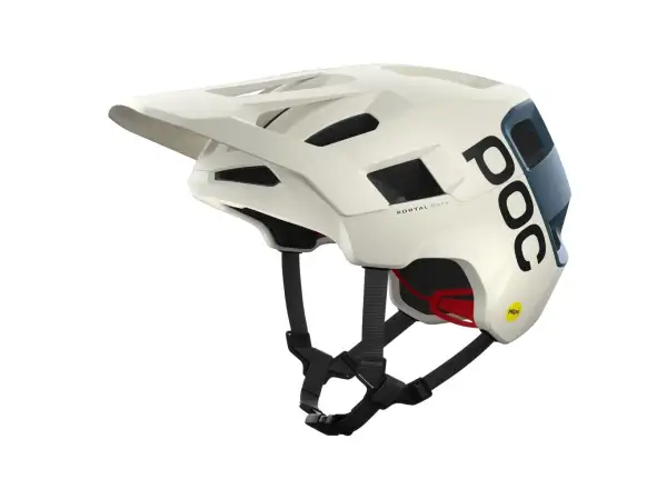 POC Kortal Race MIPS Helm Selentine Off-White/Calcite Blue Matt