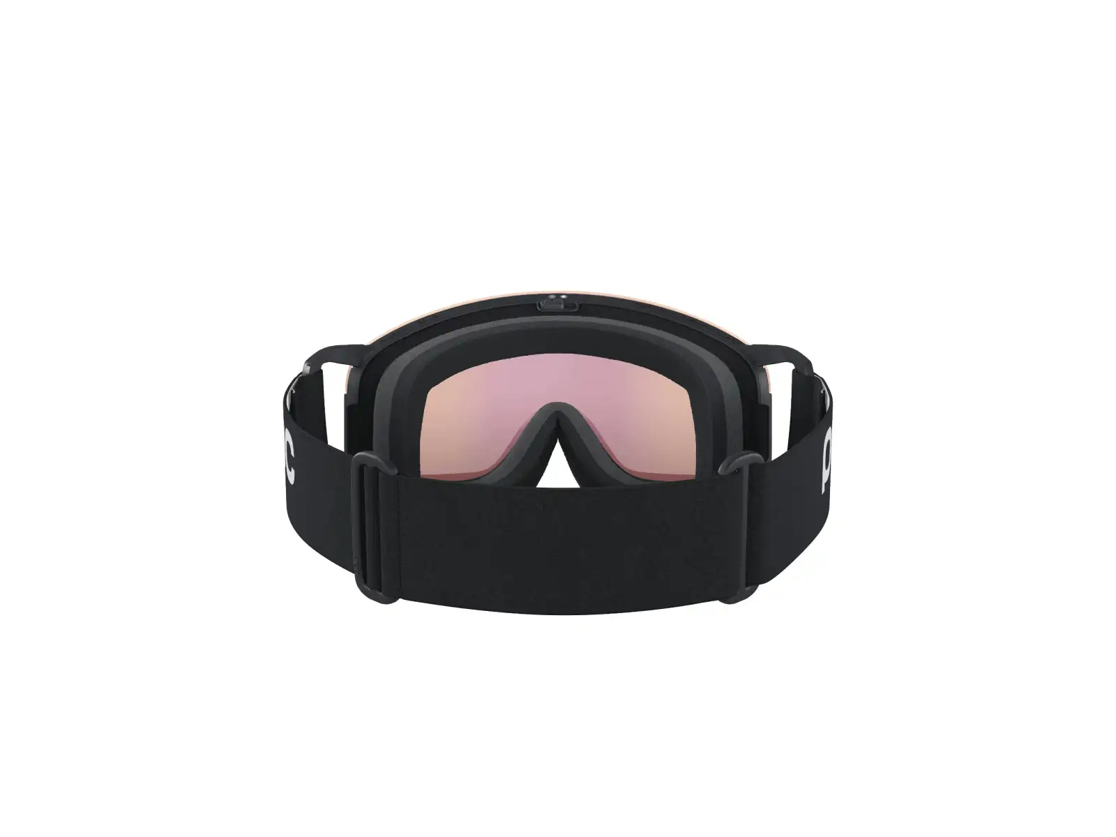 POC Nexal Mid WF Skibrille Uranium Black/Partly Sunny Orange