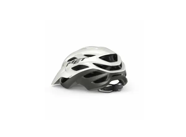 MET Veleno Helm weiß/grau