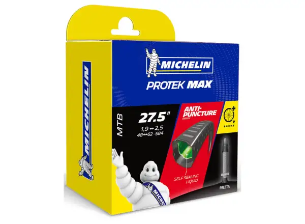 Michelin Protek Max MTB Schlauch 27,5x1,90-2,50" mit Presta-Ventil 40 mm
