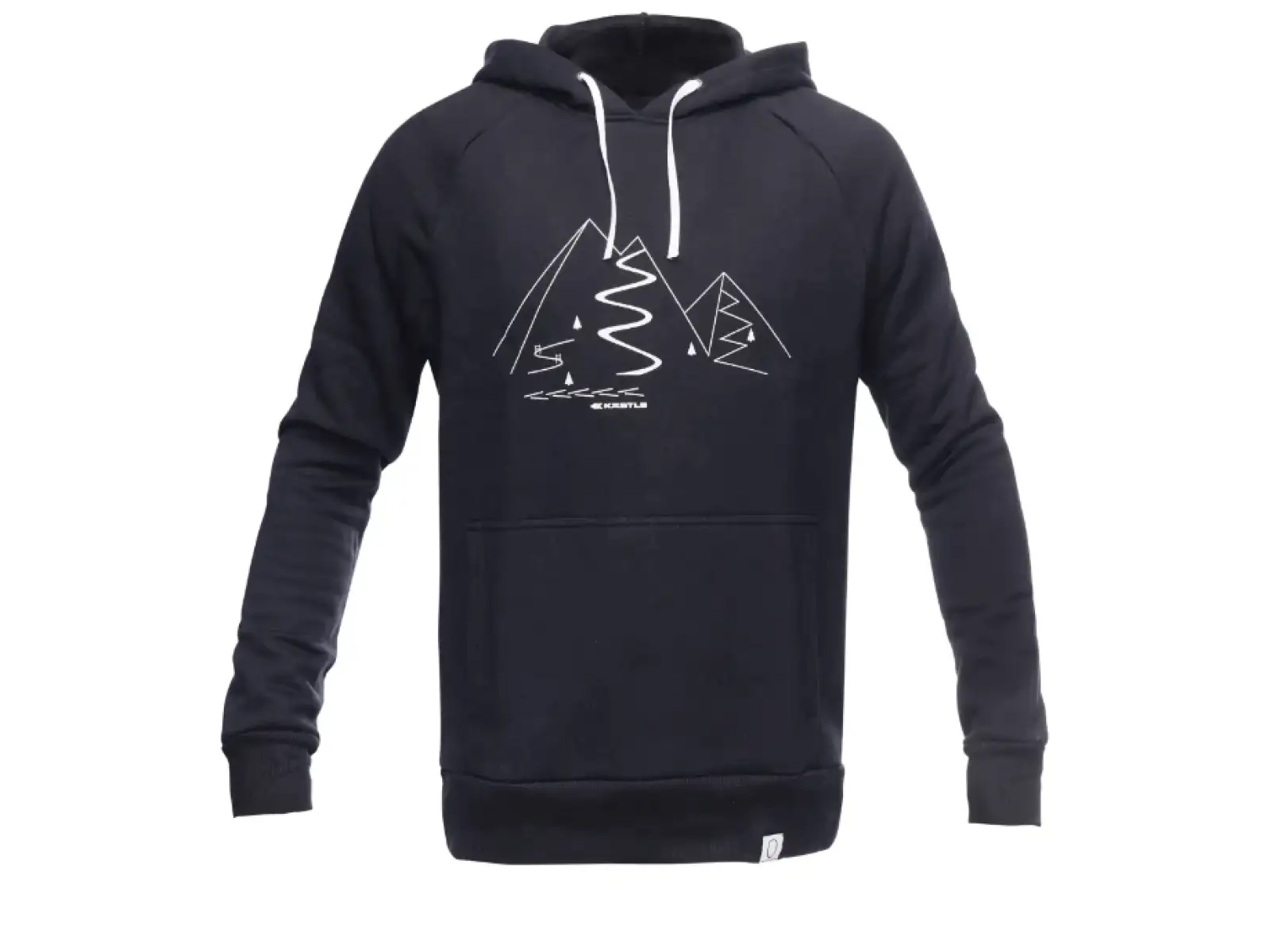 Kästle Kapuzenpullover Mountain Men Herrenhoodie Schwarz