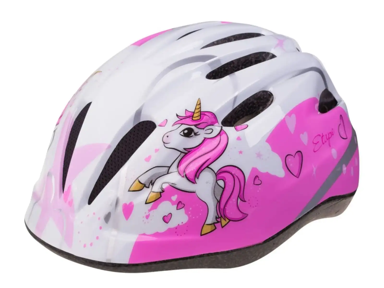 Etape Rebel Kinderhelm rosa/Einhorn