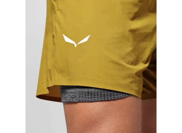 Salewa Pedroc Durastretch 2in1 Herren Shorts Olive Oil