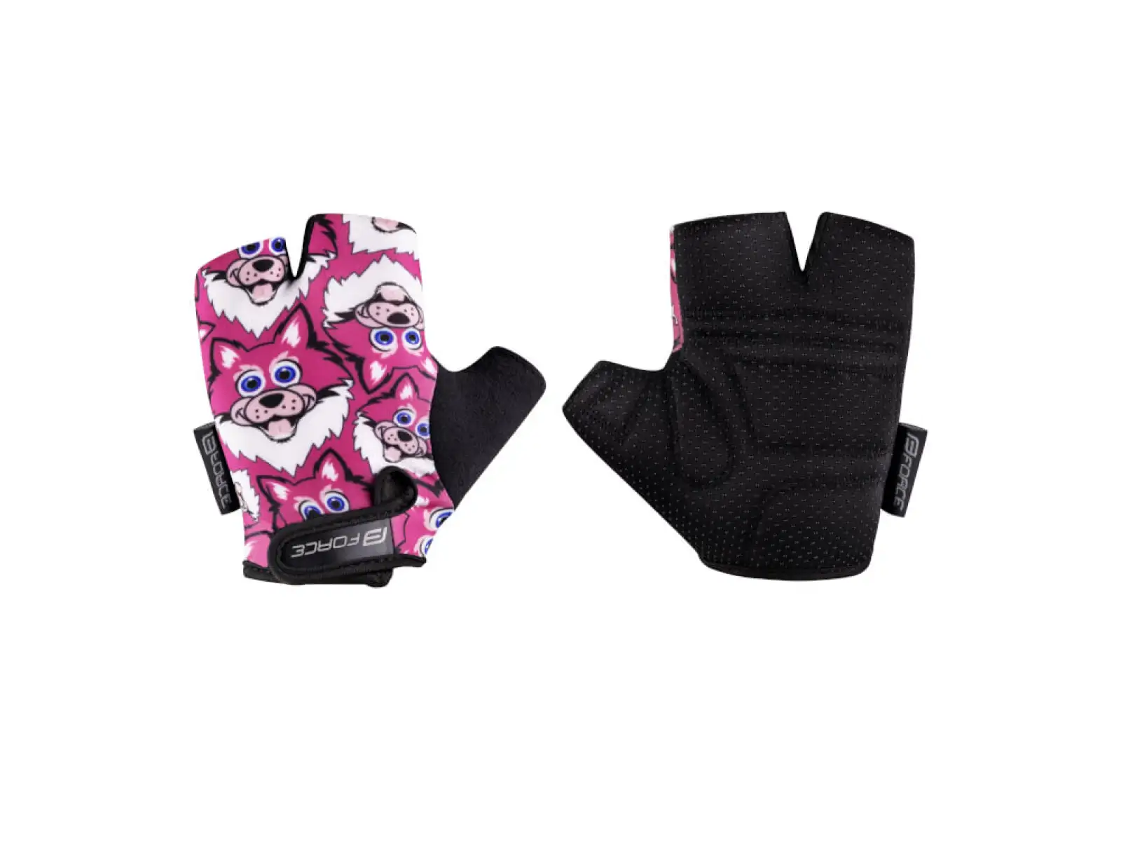 Force Wolfie Kid Kinder-Dreifingerhandschuhe Pink