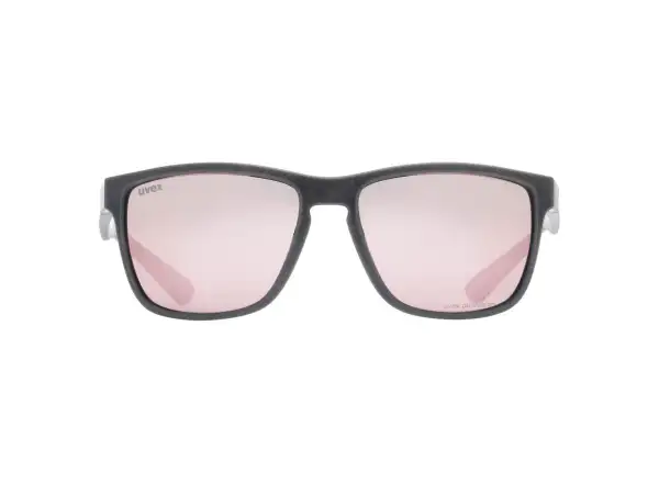Uvex LGL Ocean 2 P Brille Black Mat / Mirror Rose (KAT. 3)