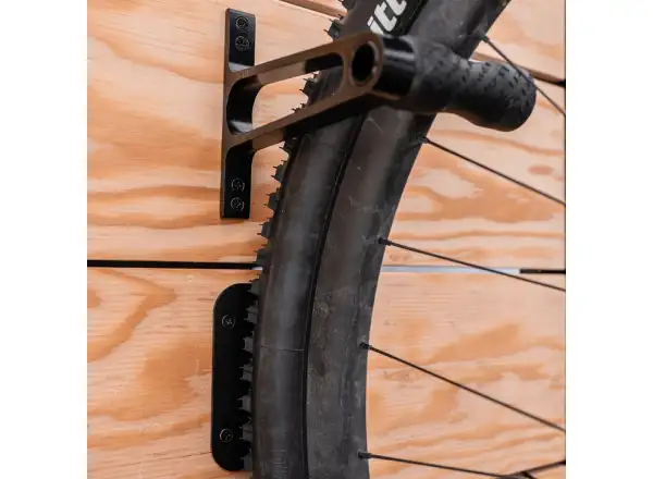 Lezyne CNC-Legierung Radhaken Wandhalterung für Fahrrad Schwarz