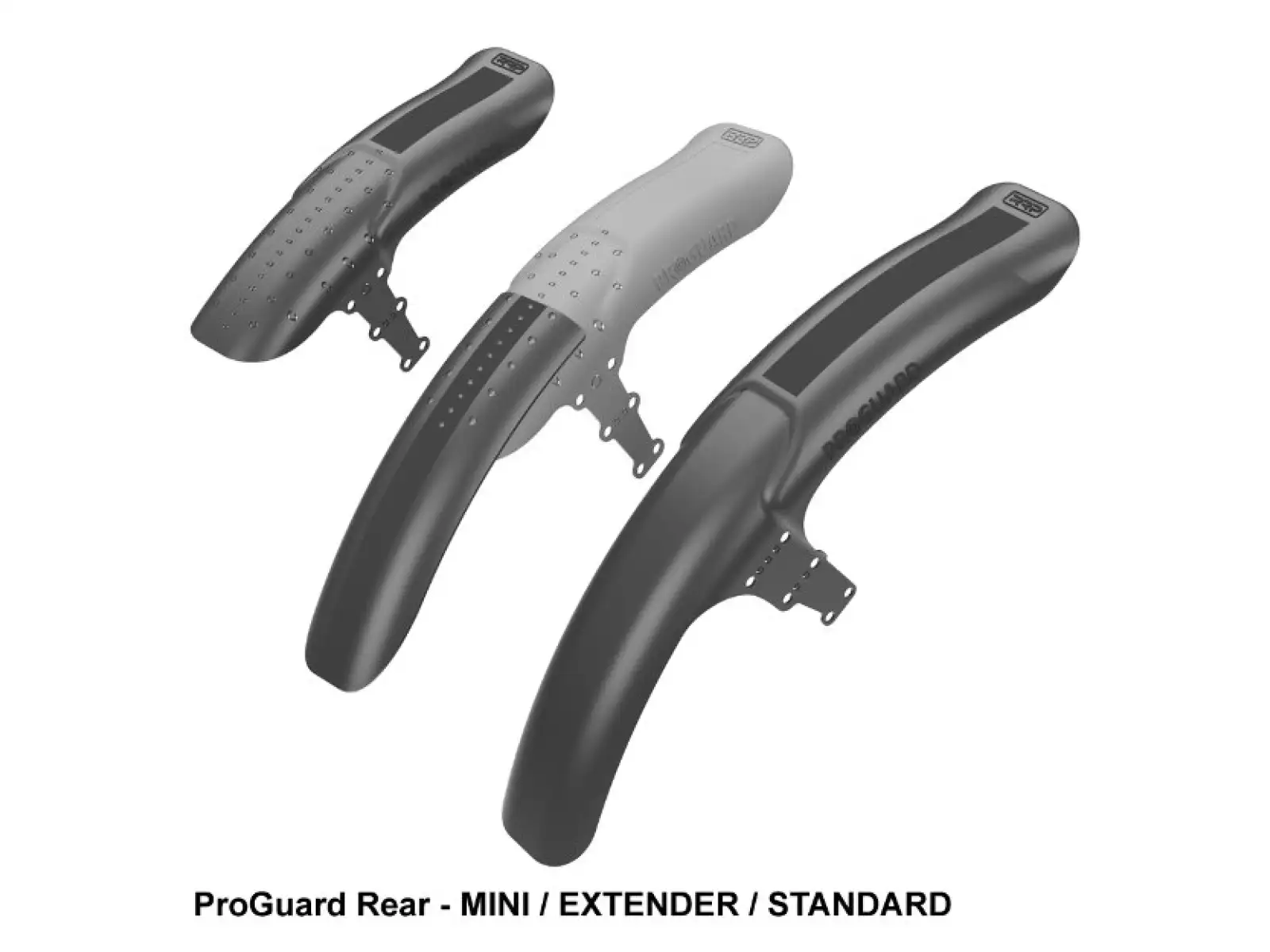 RRP ProGuard Rear Plain Standard Schutzblech Black