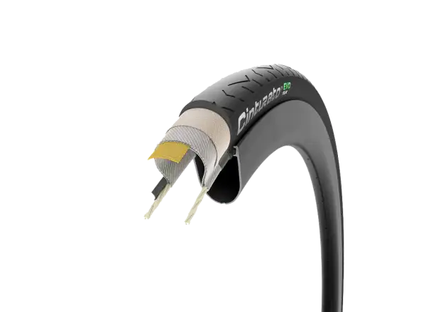 Pirelli Cinturato EVO TLR Straßen-/Gravel-Reifen – Kevlar Schwarz