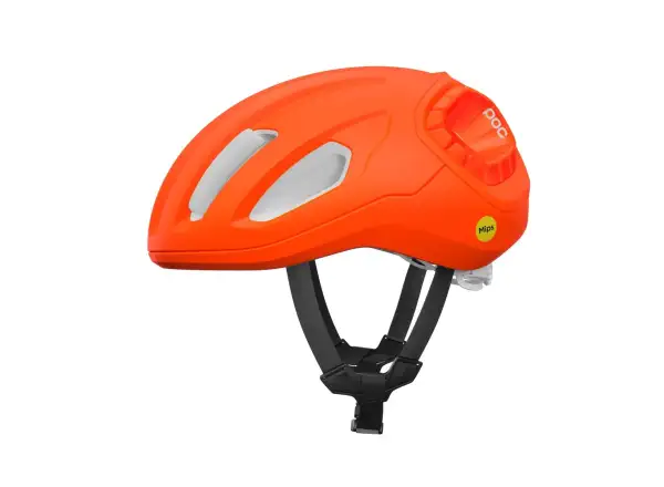 POC Amidal Straßenhelm Fluorescent Orange Matt