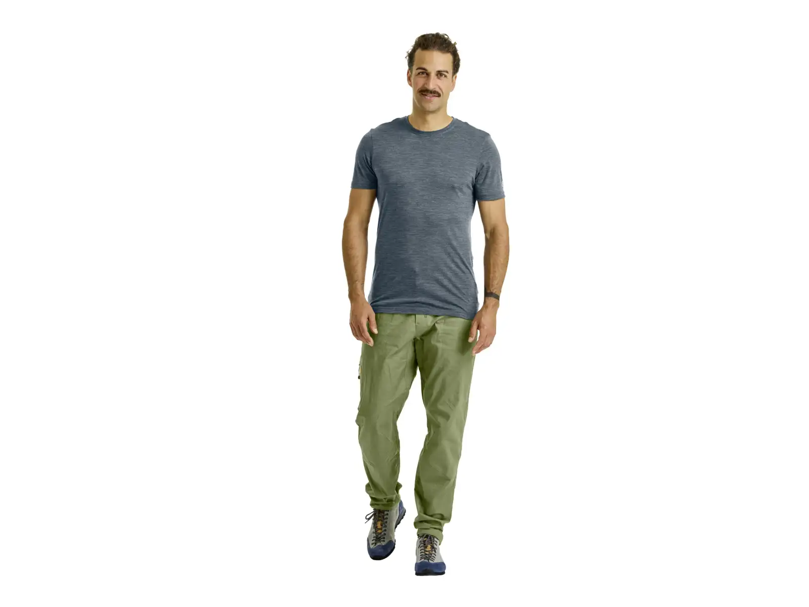 Ortovox 120 Cool Tec Clean Herren T-Shirt Kurzarm Dark Wild Herbs Blend