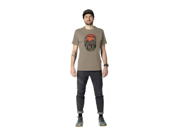 Dynafit Graphic Cotton Herren T-Shirt Kurzarm Fallen Rock/Horizon