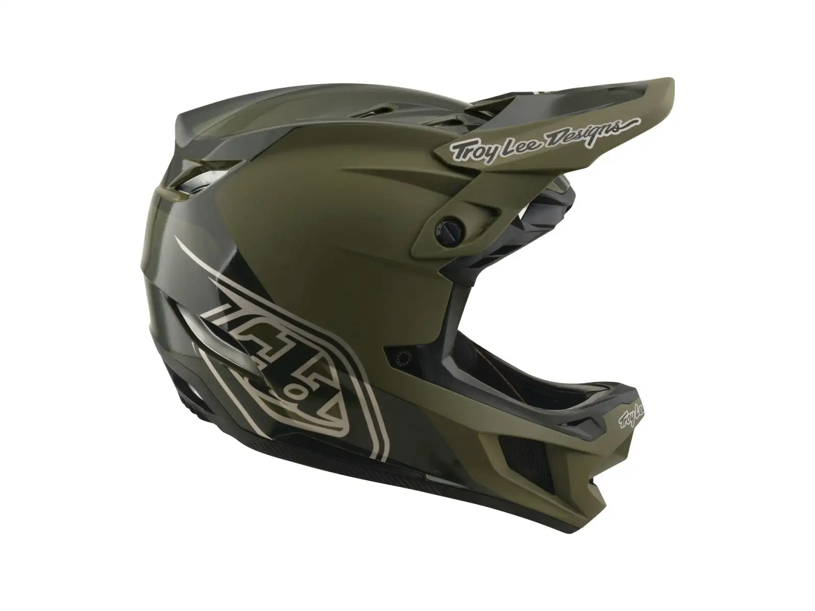 Troy Lee Designs D4 Polyacryte Mips Helm Shadow Beetle