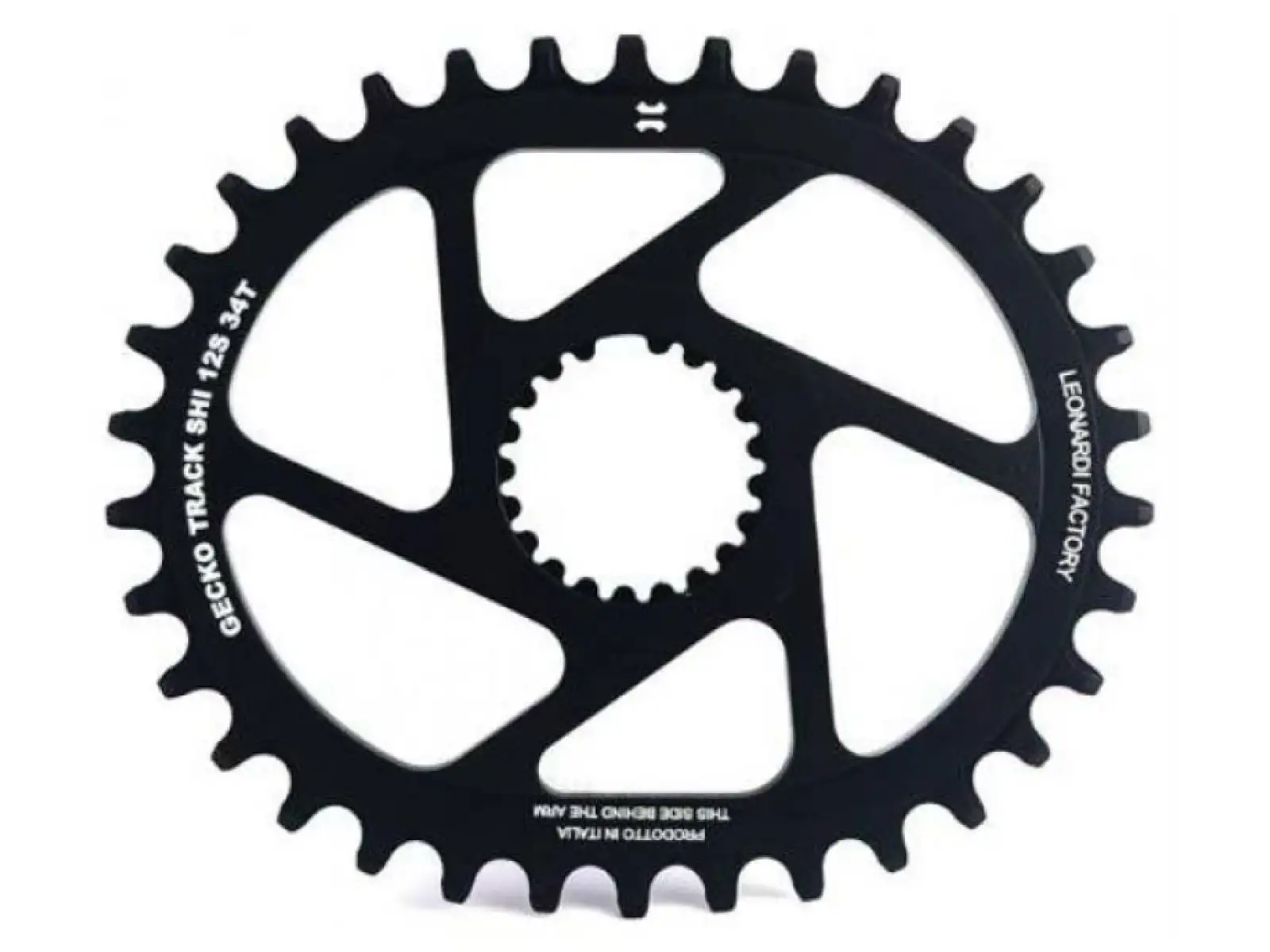 Leonardi Factory Gecko Track Shimano XTR 12 r. ovaler Kettenblatt 32 Zähne