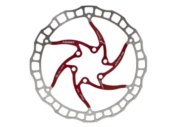 Ashima ARO-08 Bremsscheibe 160 mm Rot