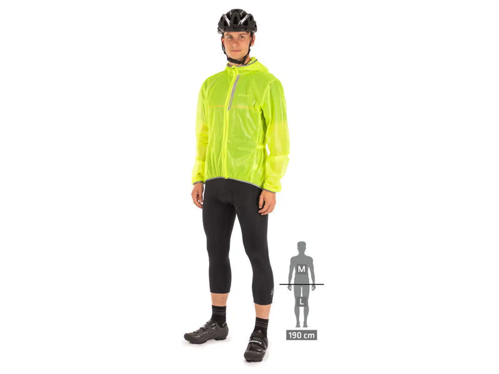 Etape Regenjacke VENTO gelb fluo