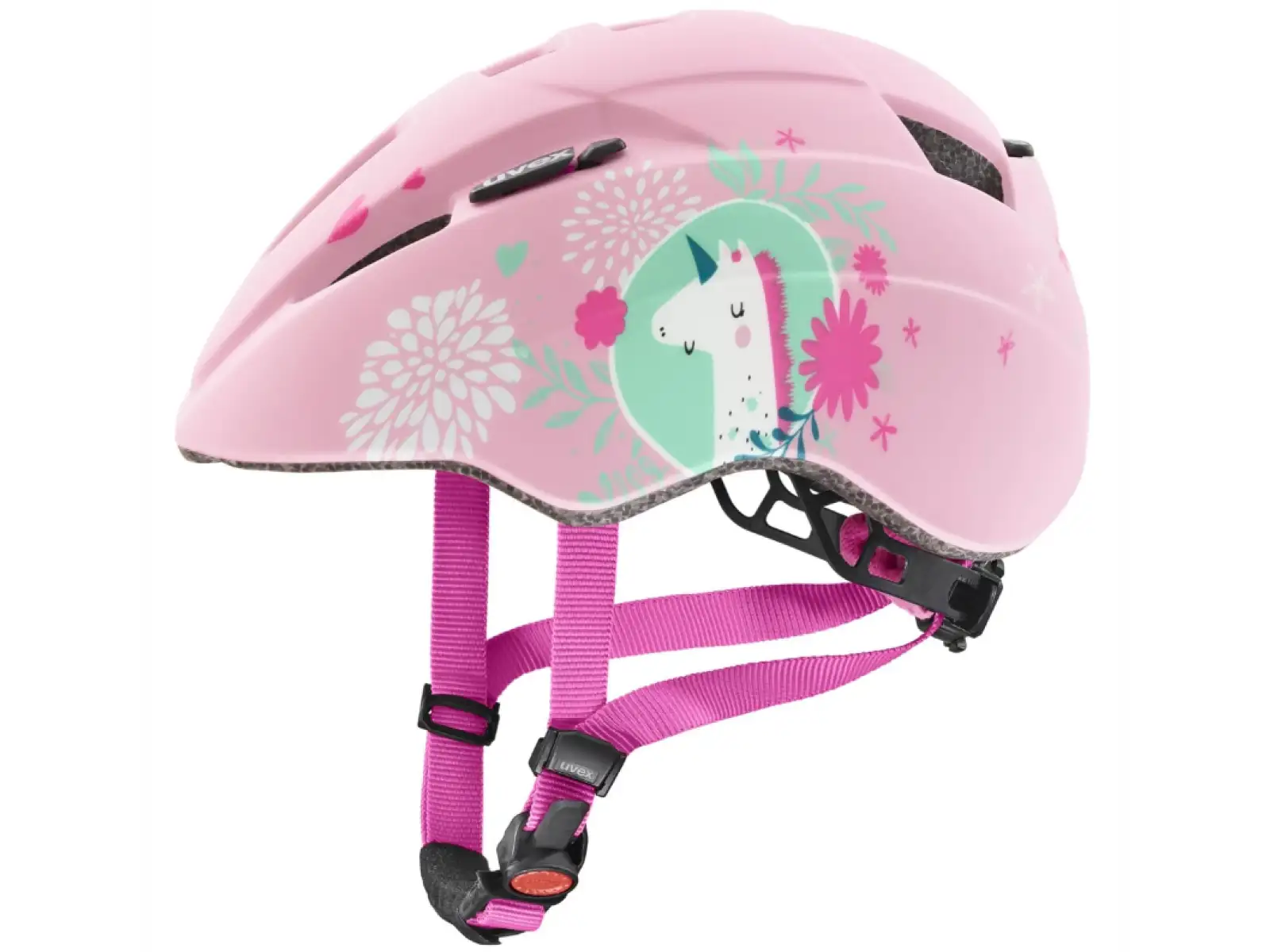 Uvex Kid 2 CC Kinderhelm Pink Unicorn Matt