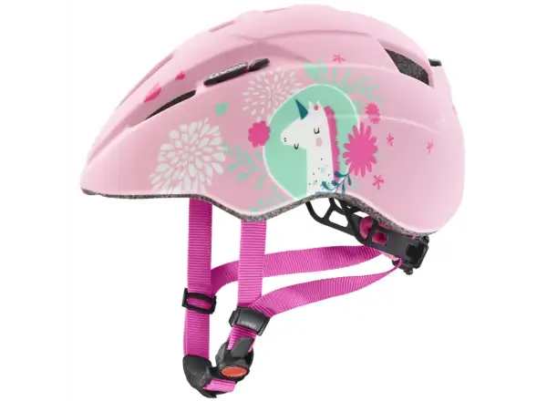 Uvex Kid 2 CC Kinderhelm Pink Unicorn Matt