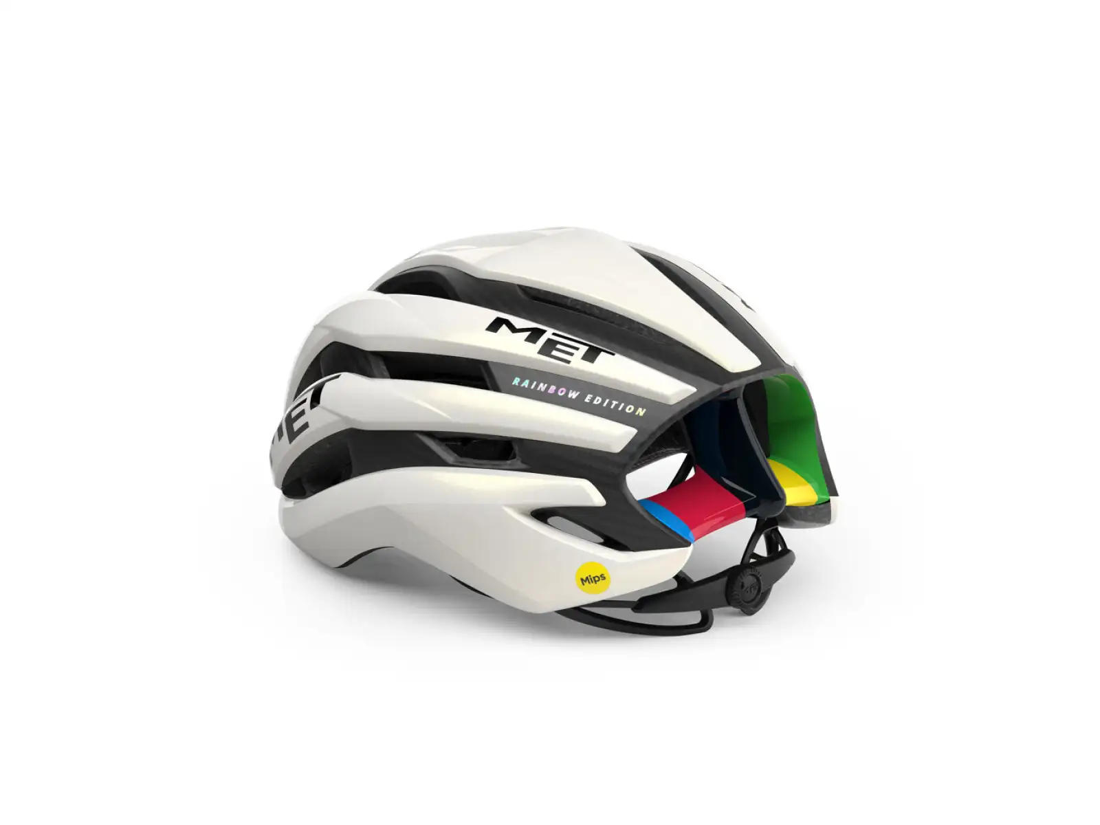 MET Trenta 3K Carbon MIPS Helm – Rainbow Limited Edition