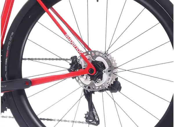 Superior RR 9.8 Fahrrad Rennrad Gloss Red / White