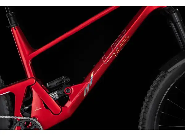 4ever Volcanno Vesuv Fully Mountainbike - Flame Red/Hologram
