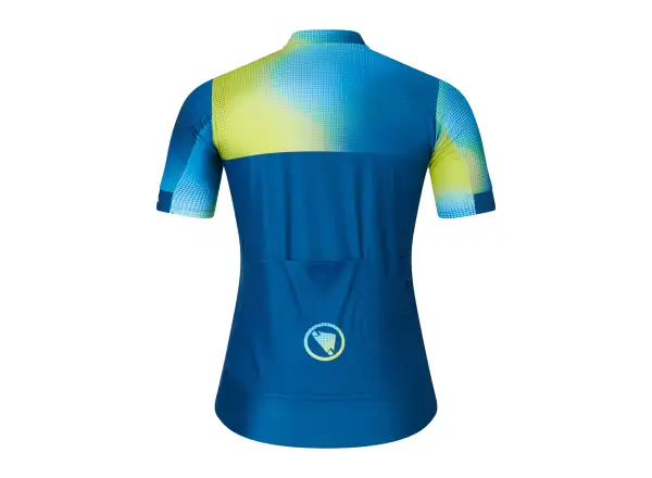 Endura FS260 Bitmap Herren-Trikot Kurzarm Barra Blue