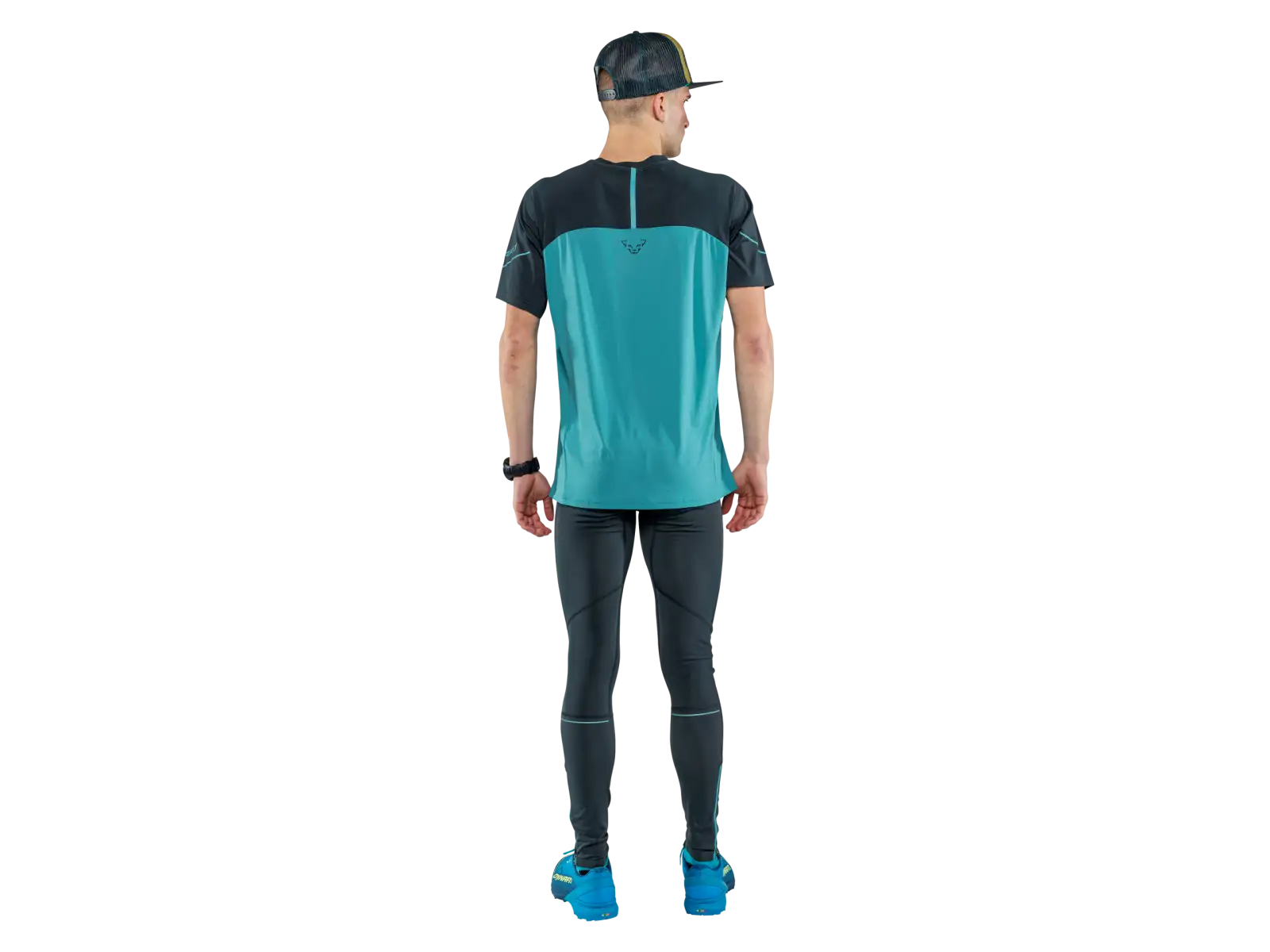 Dynafit Winter Running Tights Herren Laufleggings Blaubeere/Sturmblau