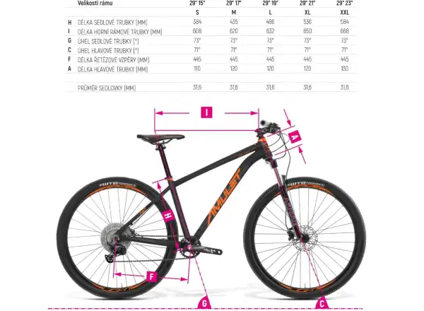 Amulet 29 Rival 4.0 SH strahlend blau/schwarz Mountainbike