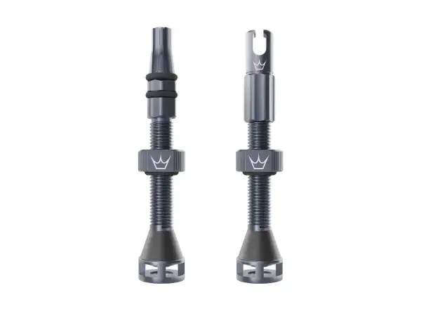 Peatys Holeshot Fast Flow Tubeless Ventile 42 mm Slate