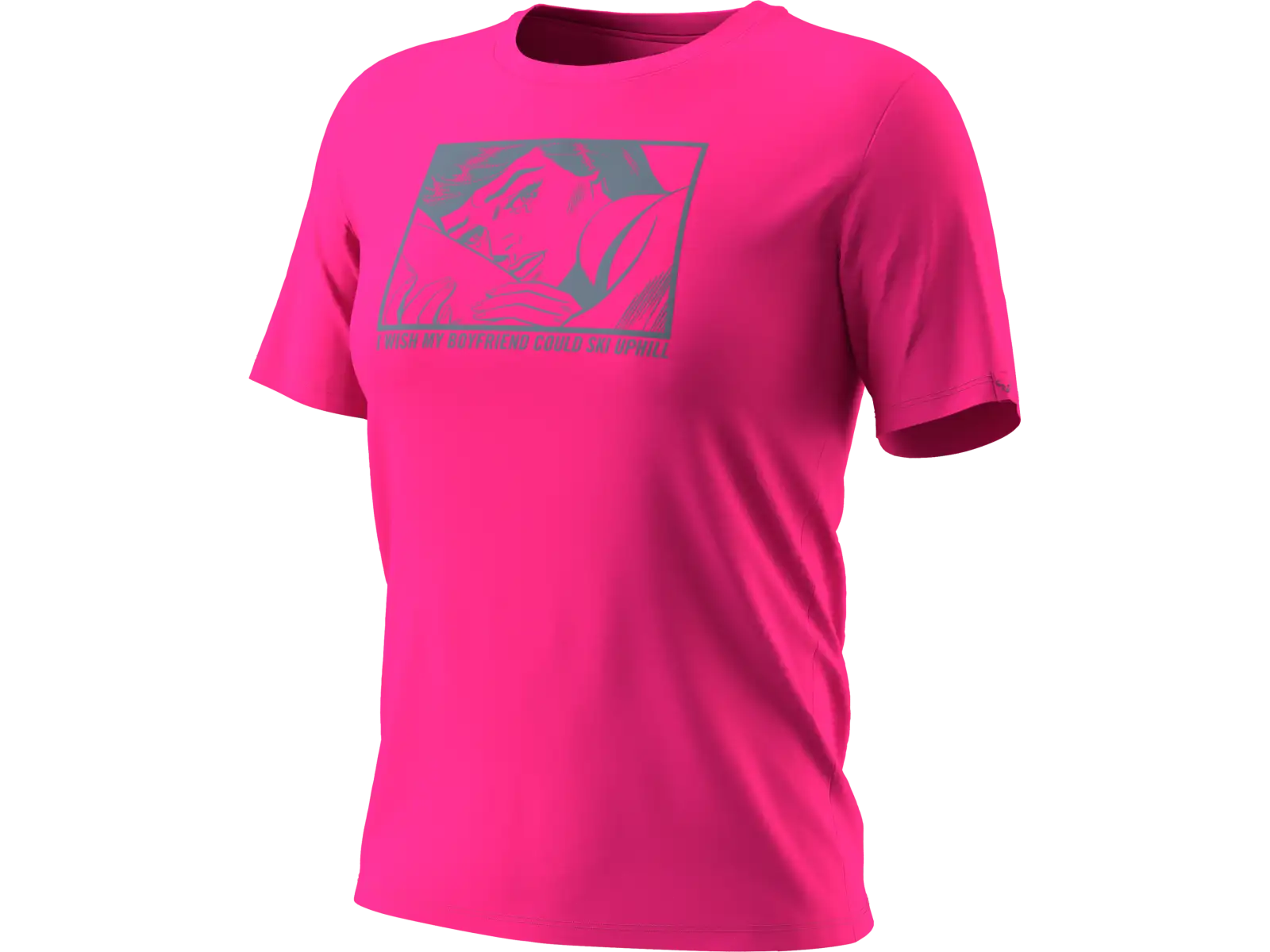 Dynafit Graphic Cotton Damen T-Shirt Kurzarm Cinder/Tabloid