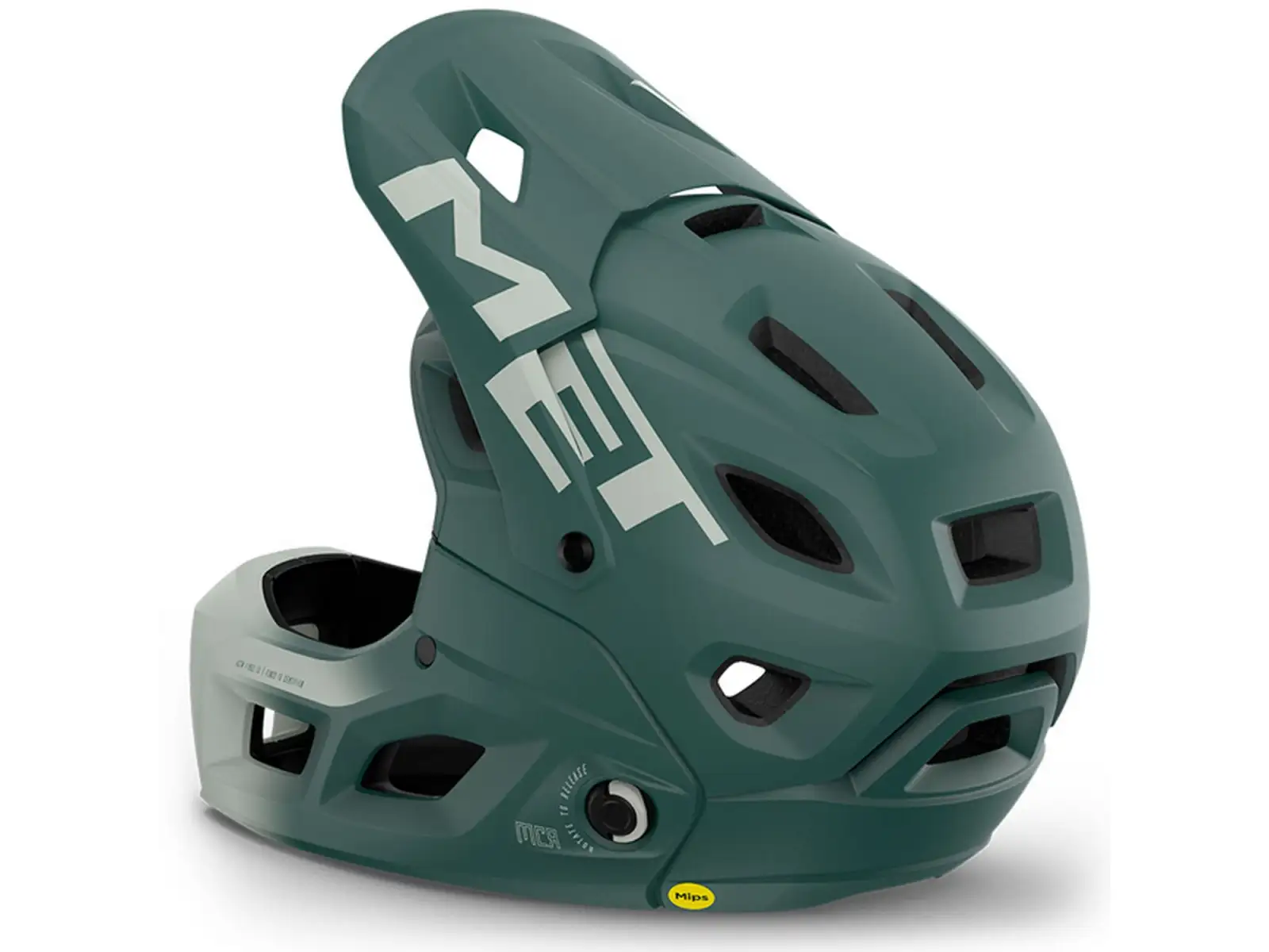 MET Parachute MCR MIPS Fahrradhelm Seaweed Grau