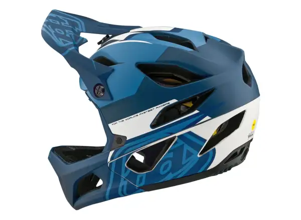 Troy Lee Designs Stage MIPS Helm Vector Blue