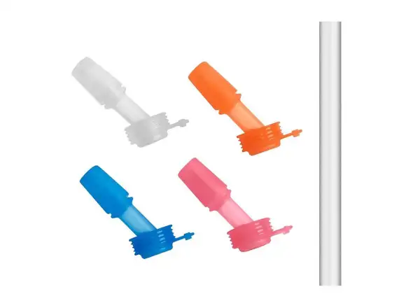 Camelbak Thrive Kids Bite 4 Ersatzmundstücke + 1 Strohhalm Multi-Color