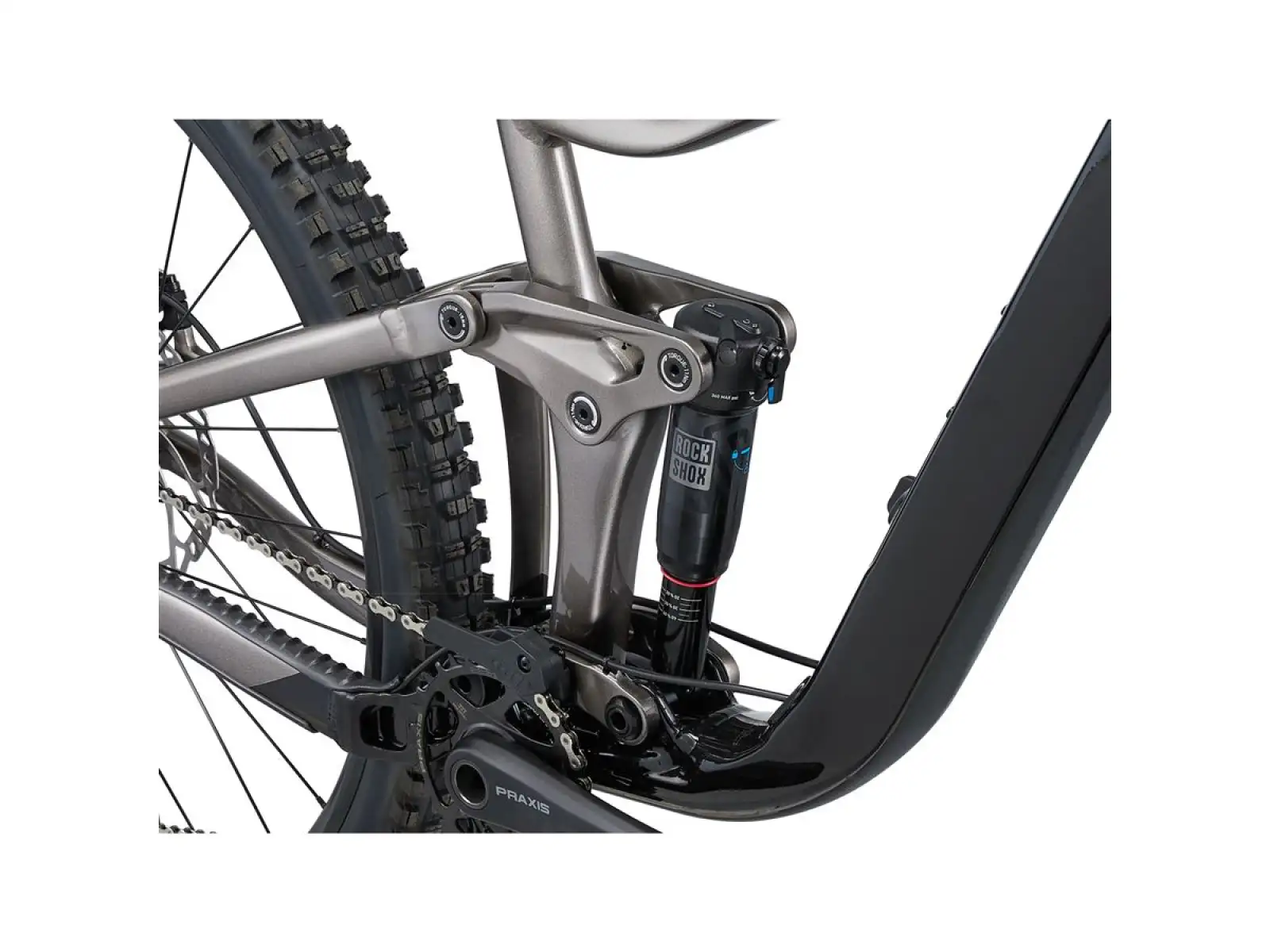 Giant Reign 2 Mountainbike schwarz/metallisch