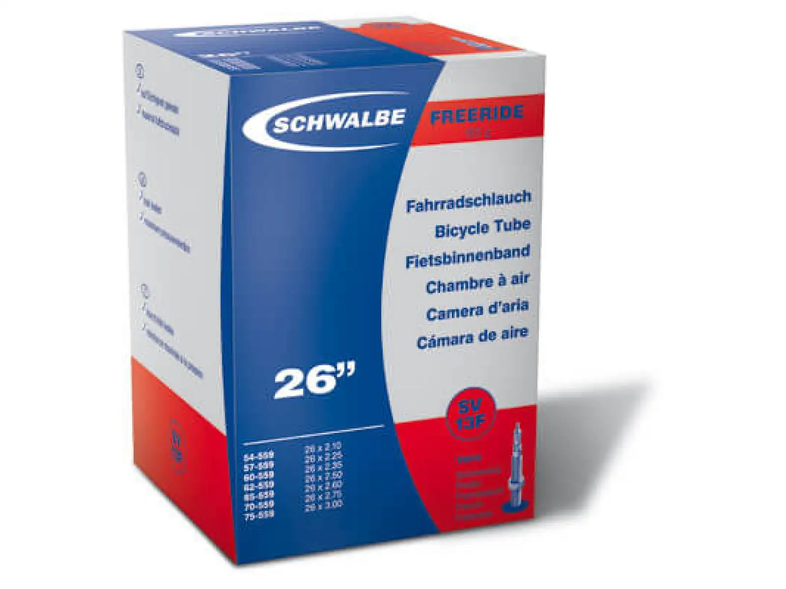 Schwalbe Schlauch Freeride 26x2,10-3,00" (Nr.13F)