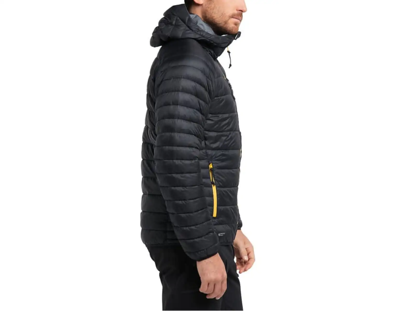 Haglöfs V-Serie Mimic Herren Kapuzenjacke Schwarz