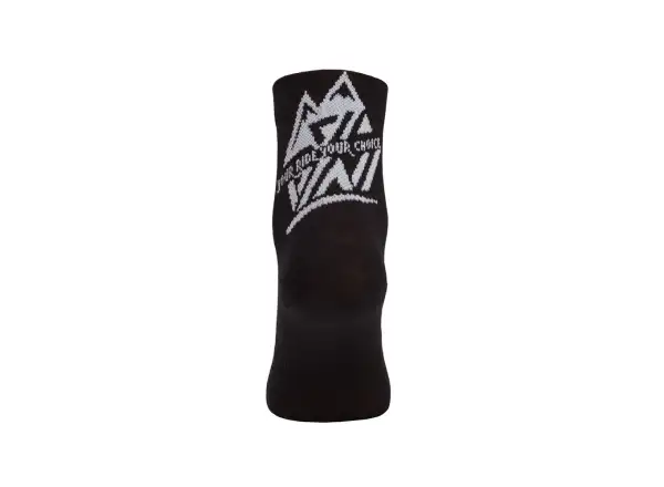 Die Silvini Orino Socken Schwarz/Weiß.