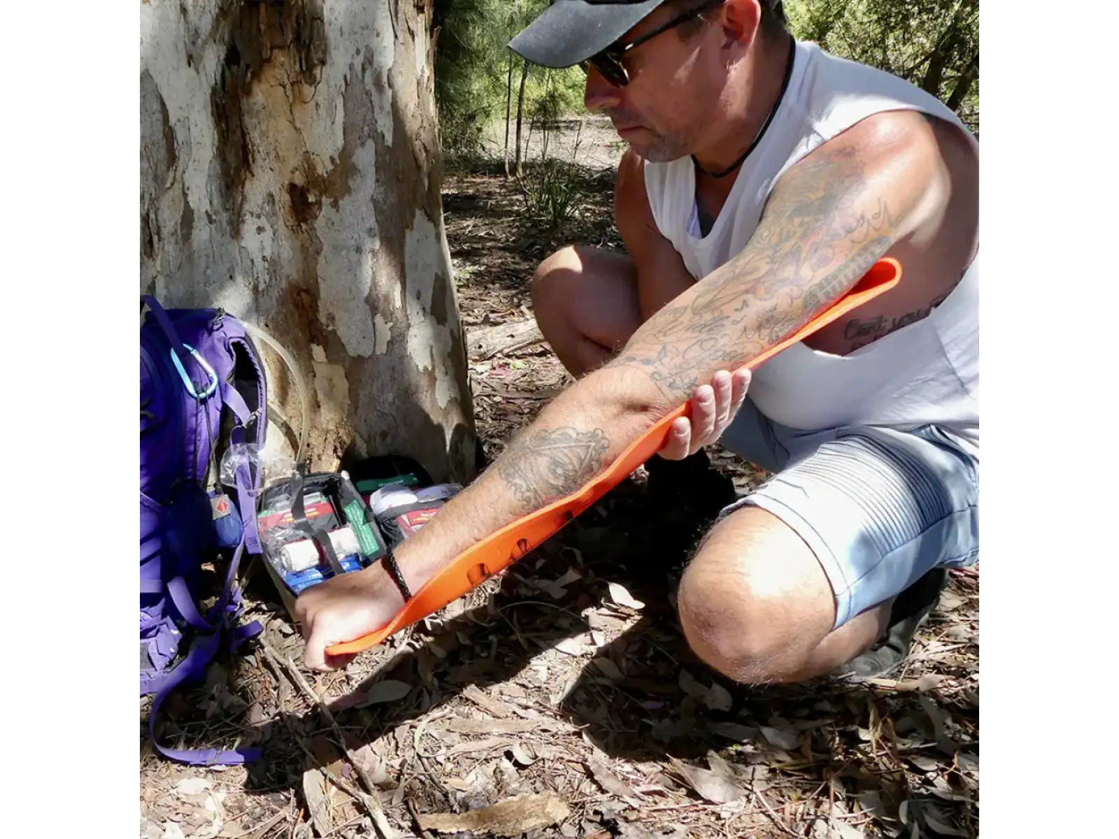 Survival Splint Schiene