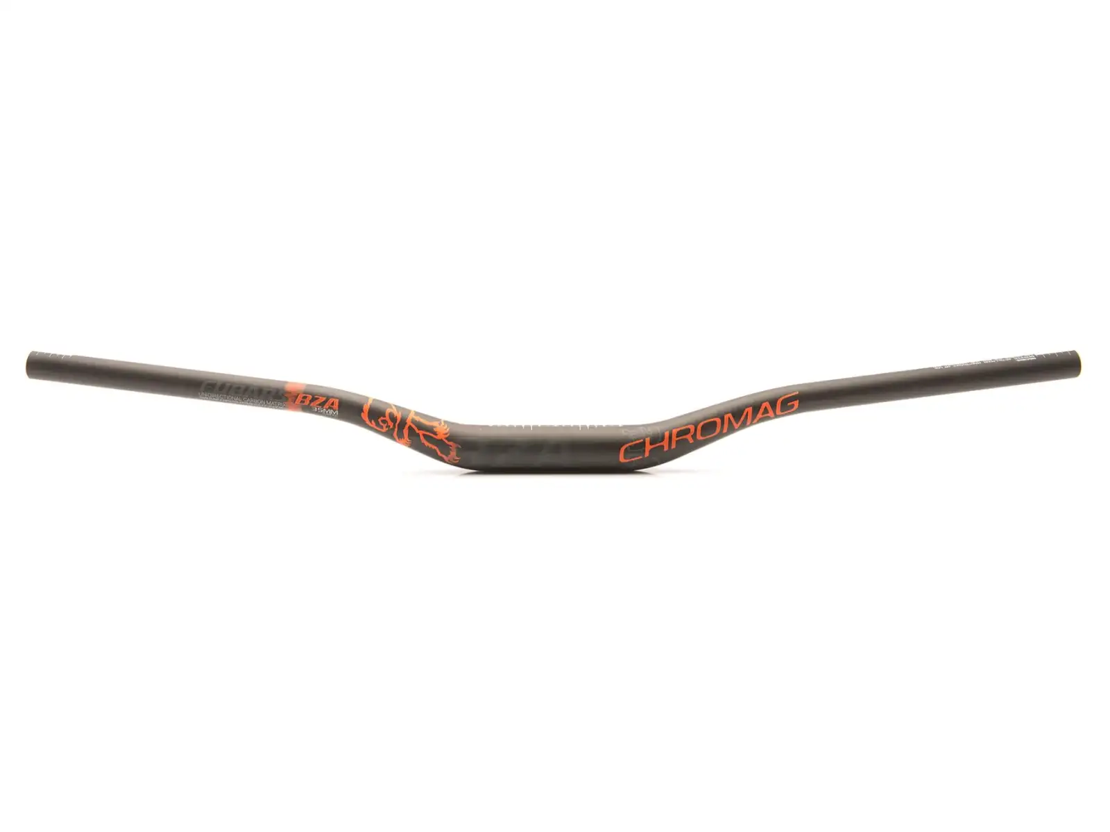 Chromag BZA MTB Lenker Hub 15 mm schwarz/orange