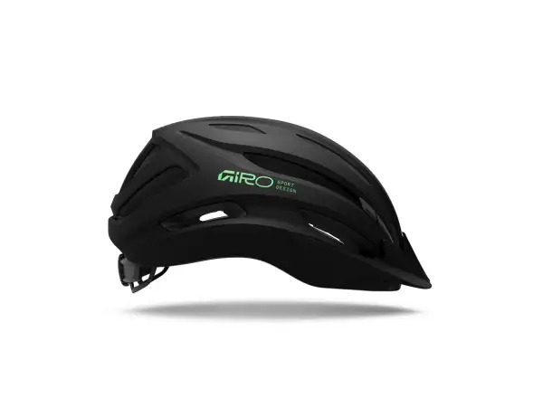 Giro Register II Youth Kinderhelm Mat Black/Vivid Green