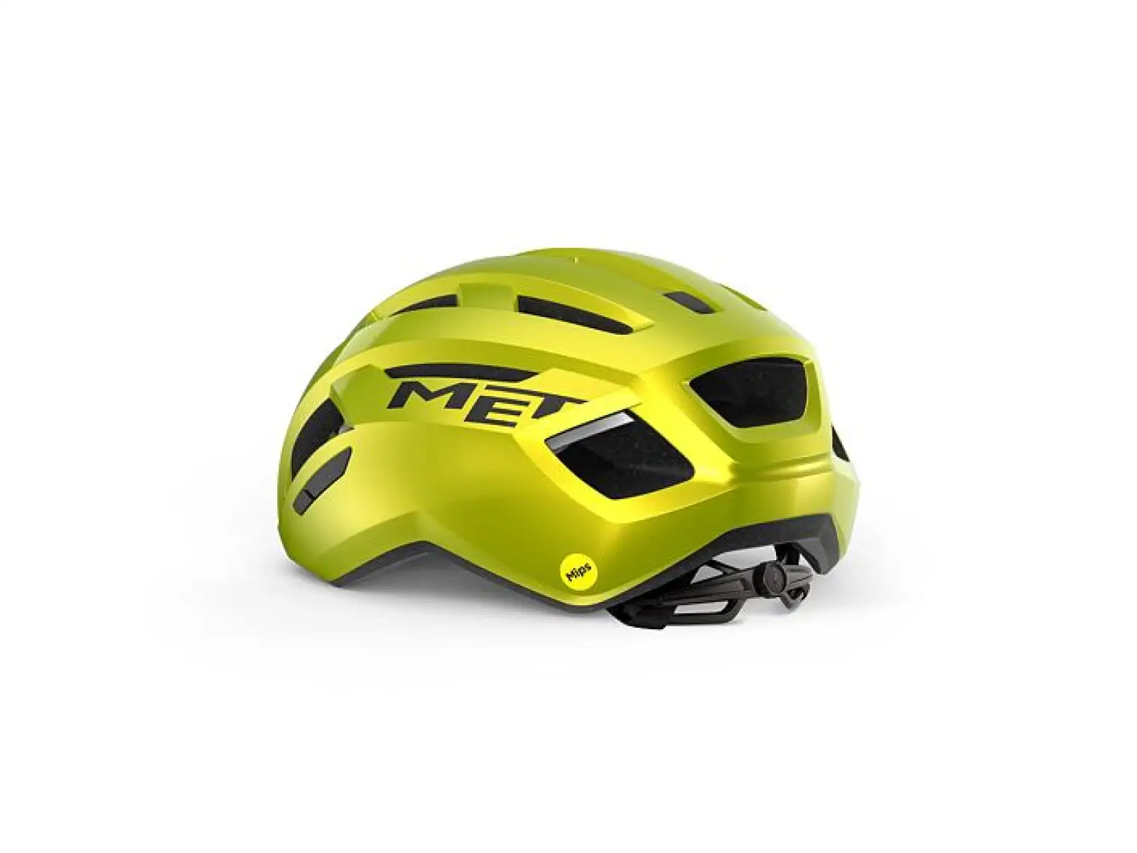 MET Vinci MIPS Helm Lime Yellow Metallic/Glossy
