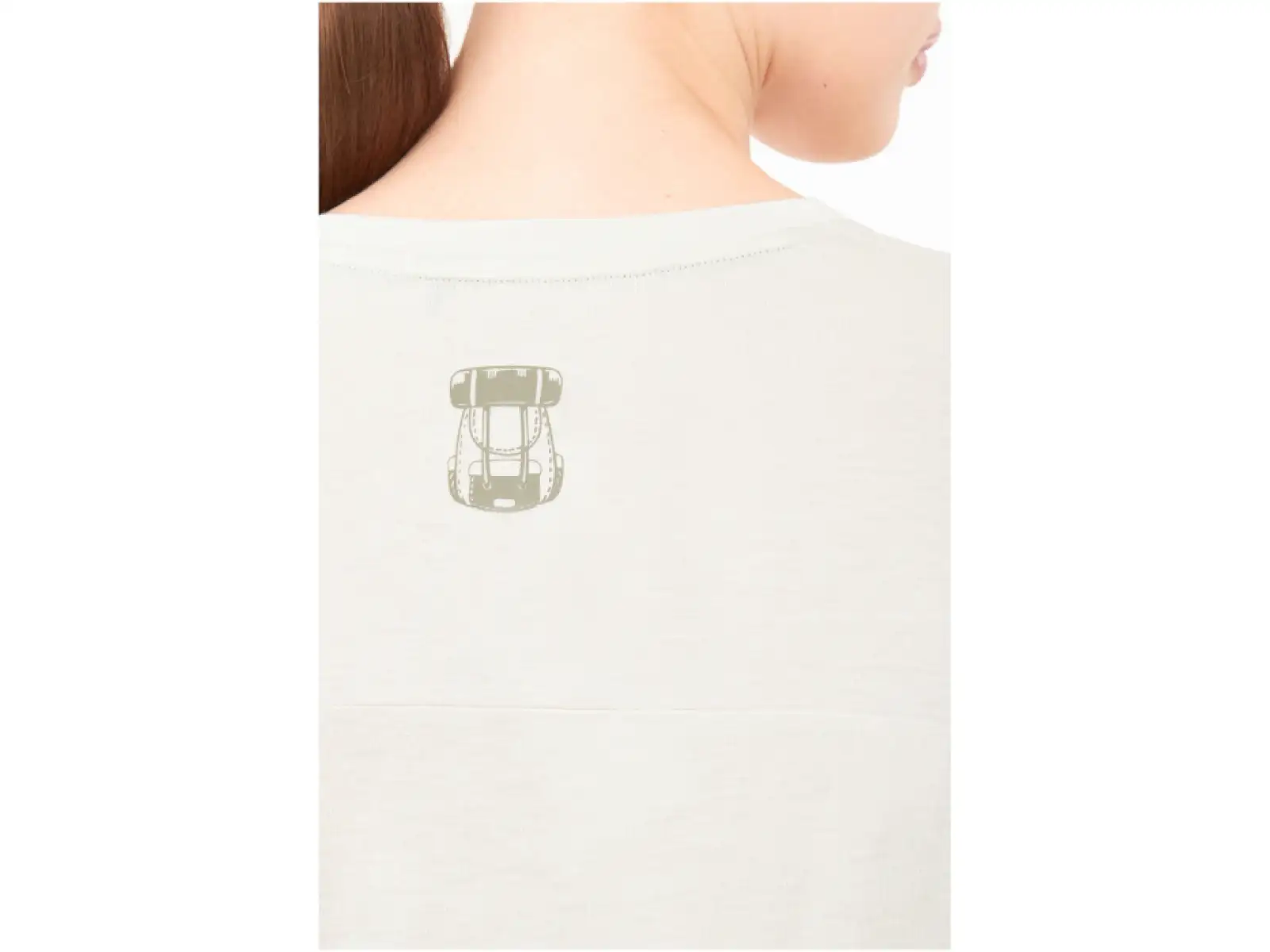 Viking Likelo Damen T-Shirt mit kurzen Ärmeln Beige
