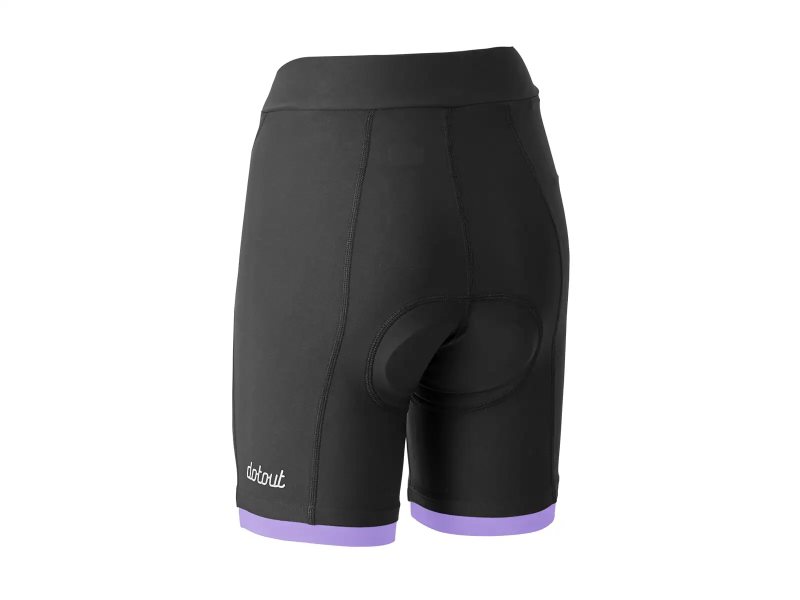 Dotout Instinct Damen Shorts mit Polsterung Schwarz/Lila