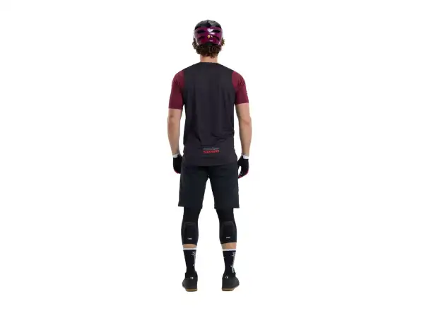 Troy Lee Designs x SRAM Skyline Herren-Trikot kurzarm Radioscape Black/Berry